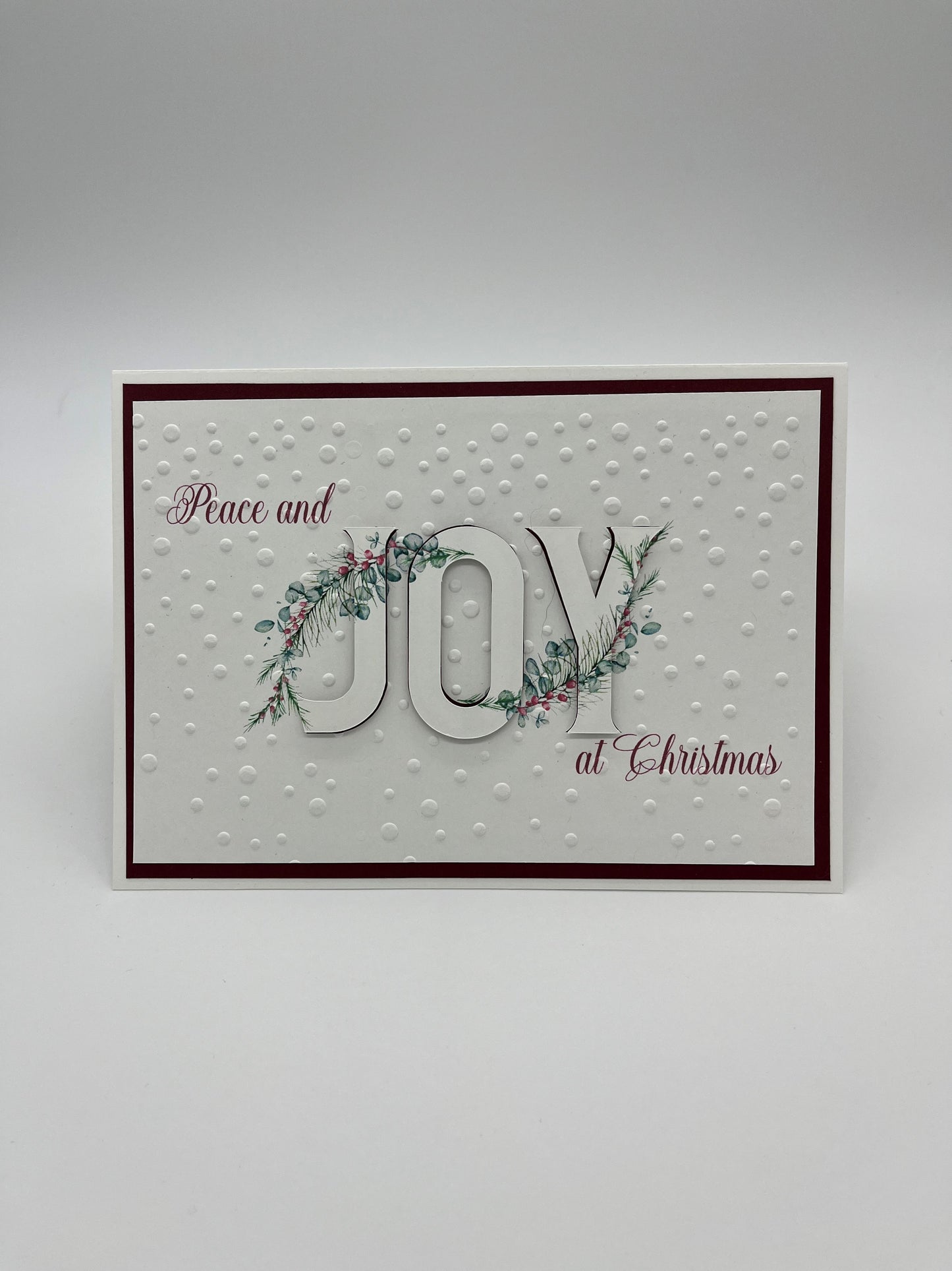 JOY Christmas Card