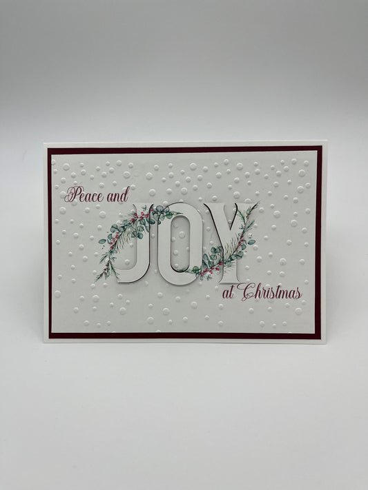 JOY Christmas Card